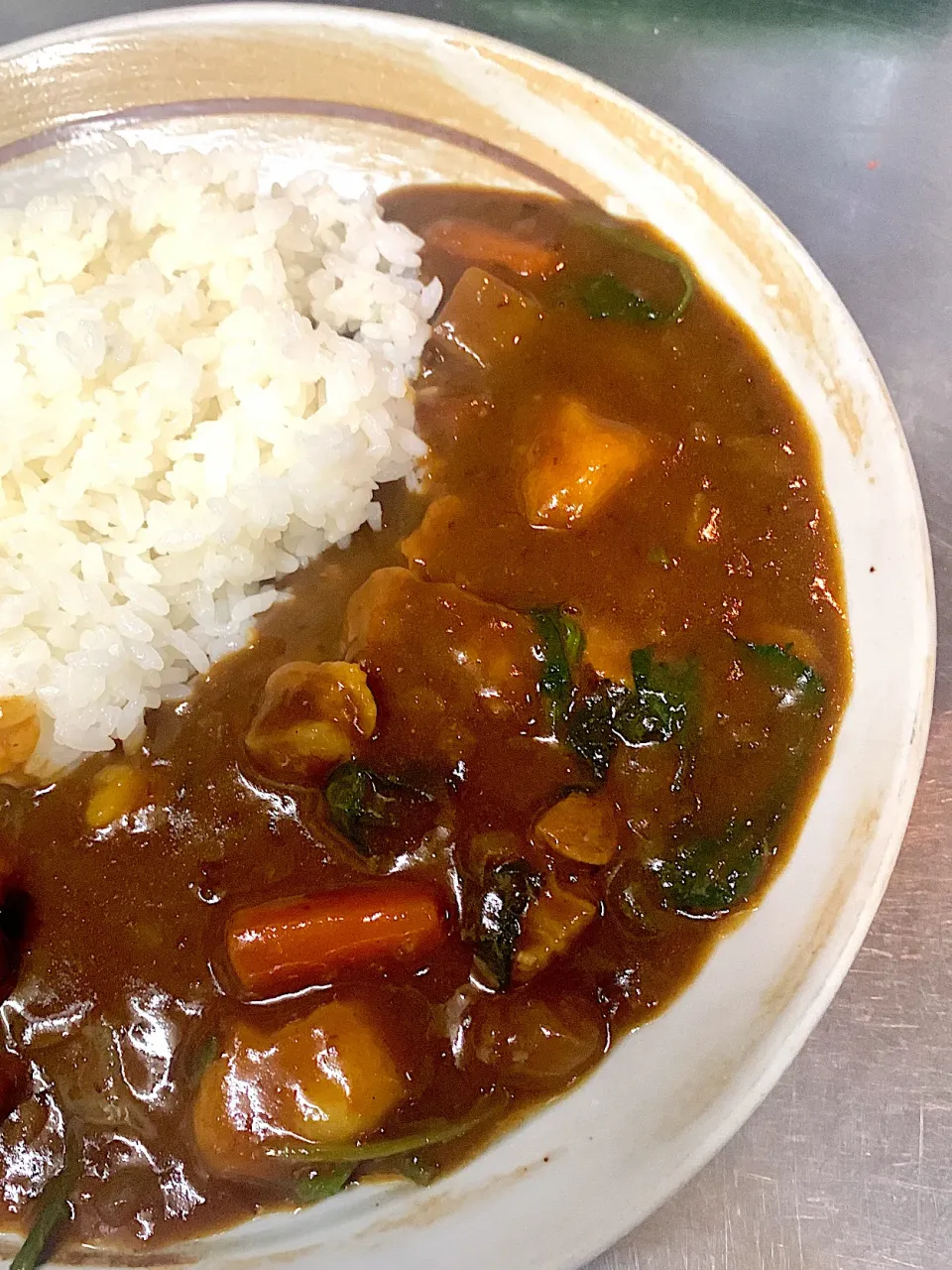 牛すじカレー完成|立花和美さん