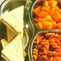 sandwich and pasta| Muskan thakurさん