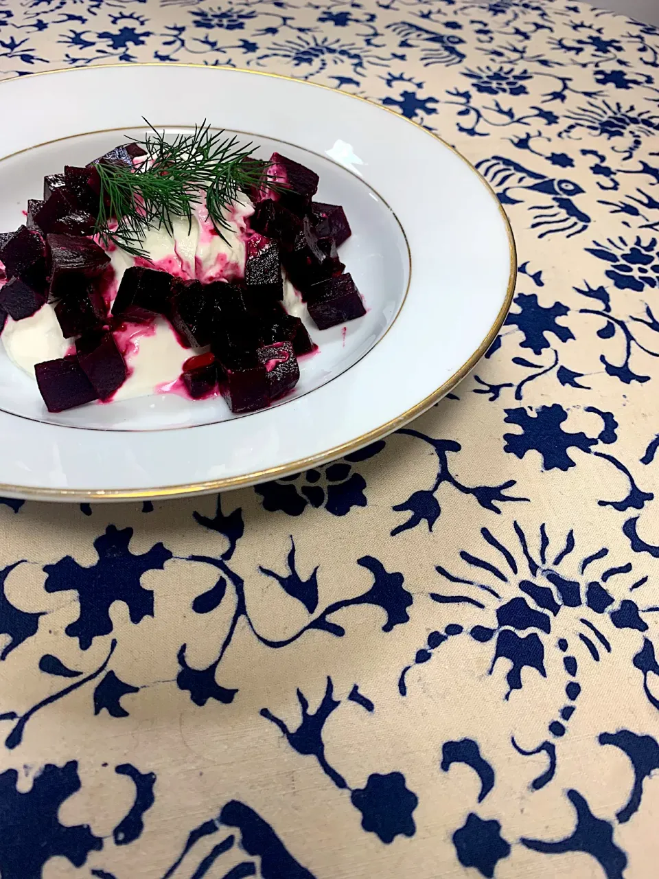 BeetRoot Raita  रायता, রাইতা; Pachadi（τζατζίκι, tzatziki）
ビーツのライタ（サジキ）|KimaLABOさん