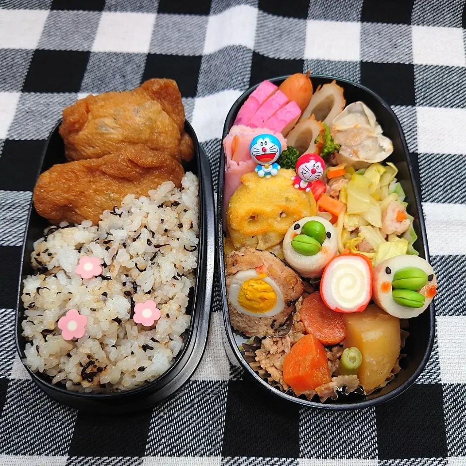 Snapdishの料理写真:おはよう( ꈍᴗꈍ)。

2023年4月21日（金）のお弁当🍱？|ママちんさん