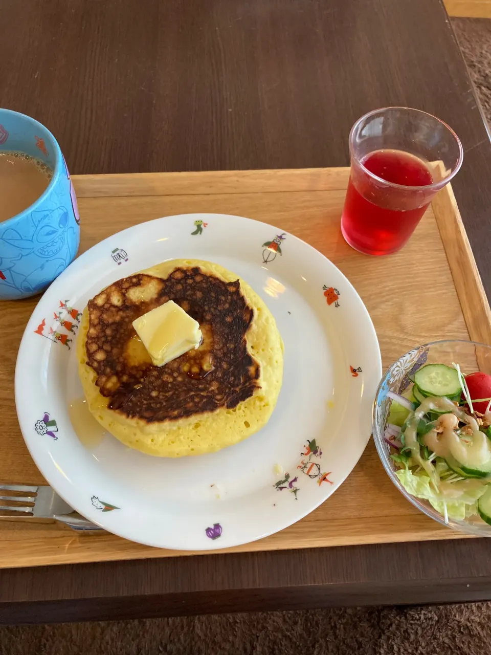 焼き過ぎホットケーキ|なつこいっきママさん