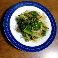 ほうれん草と玉ねぎのレンチン温野菜|りんりんまるさん