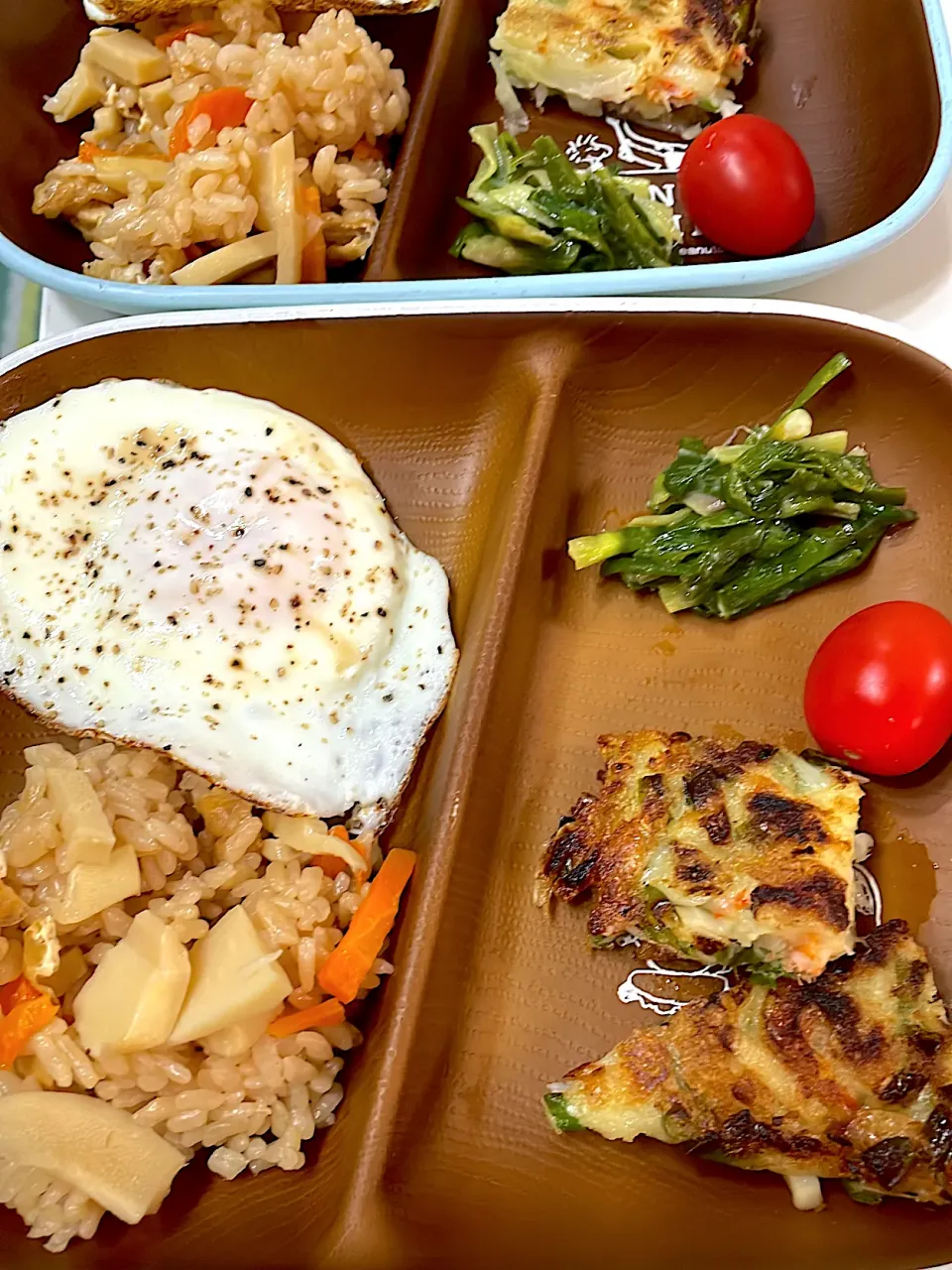 筍の炊き込みご飯😊✨で子どもプレートご飯💕|Michiko Okamotoさん