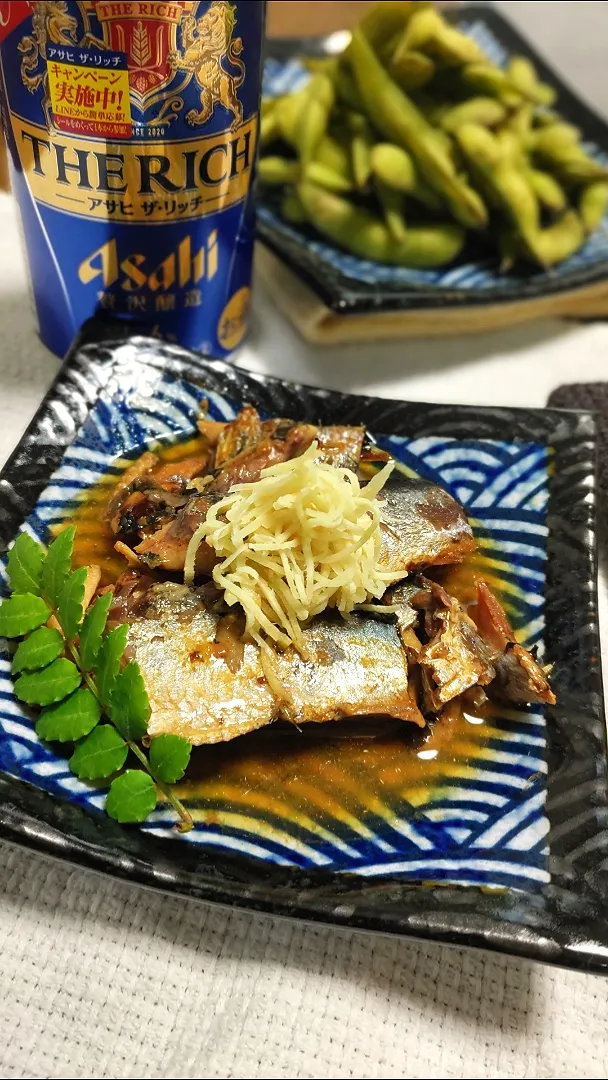 いわしの醤油煮|じゃじゃまるさん