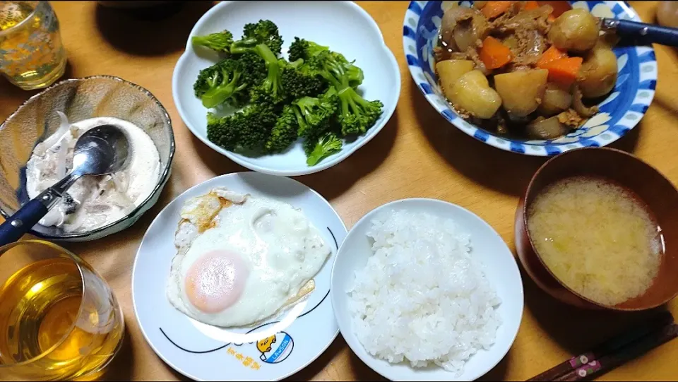 Snapdishの料理写真:晩ごはん|しまだ ちえこさん