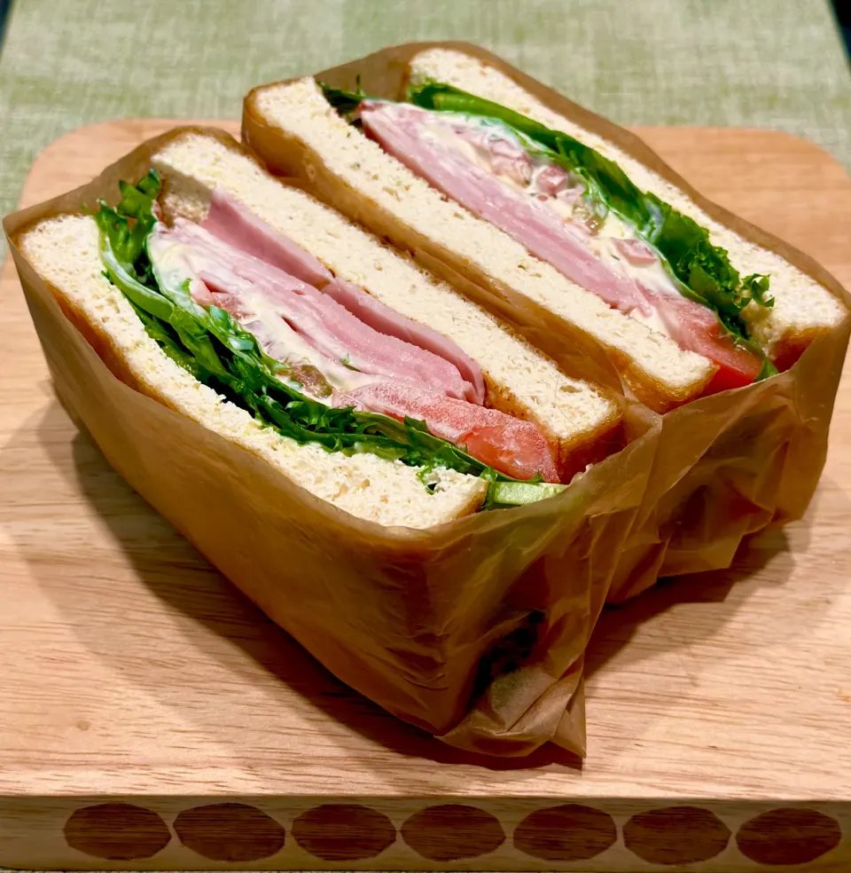 Snapdishの料理写真:油揚げサンドイッチ🥪|にゃあ（芸名）さん