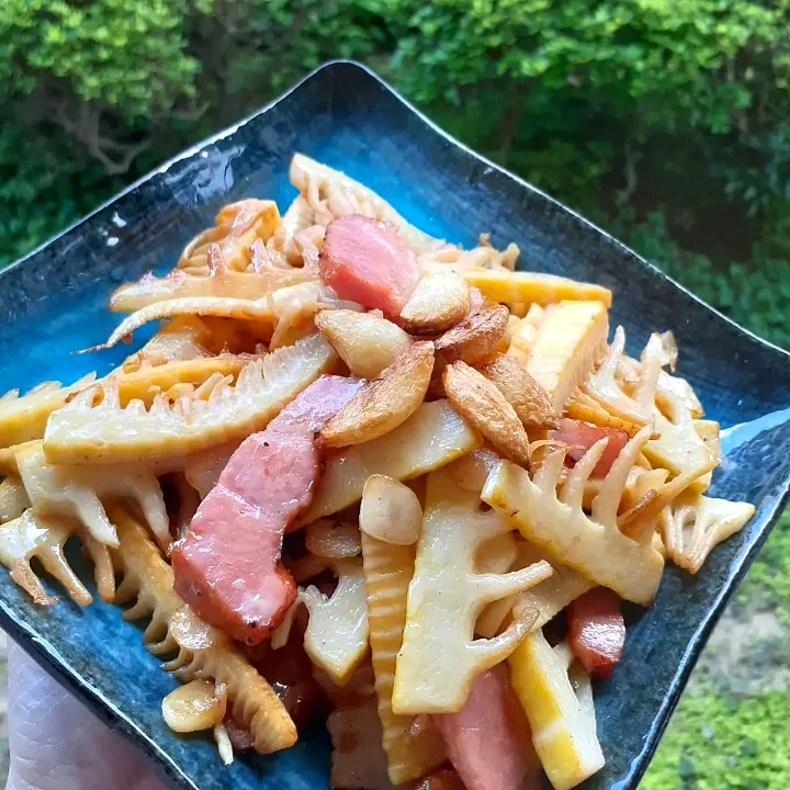 Snapdishの料理写真:ゆっこさんの料理 和風筍ペペロン❤|ゆっこさん