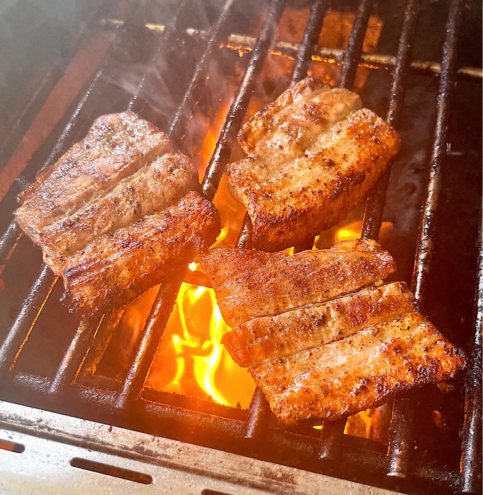 Grilled pork belly💛|🌺IAnneさん