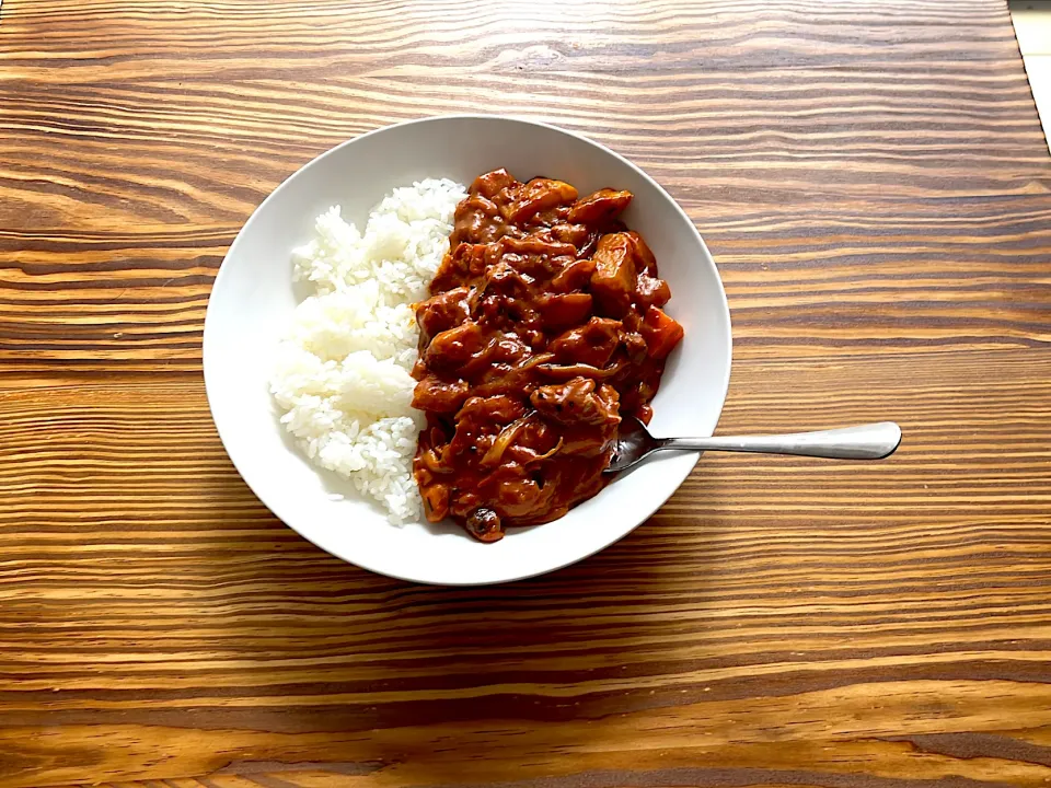 Snapdishの料理写真:バターチキンカレー|kefaさん