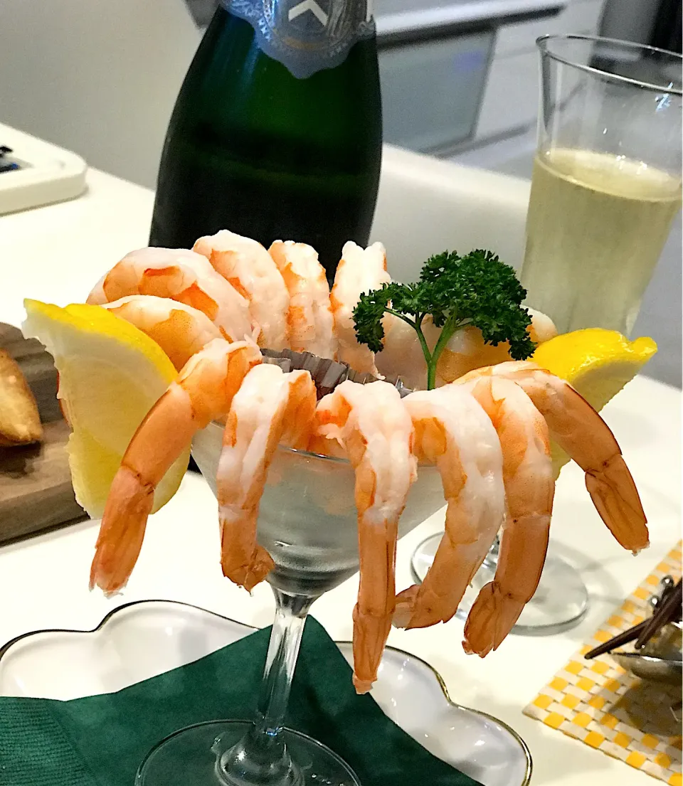 小海老のカクテルソース➰🥂😋|ナムナムさん