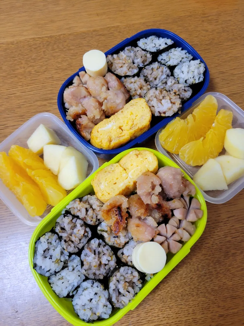 Snapdishの料理写真:4月12日双子弁当42|milk15さん