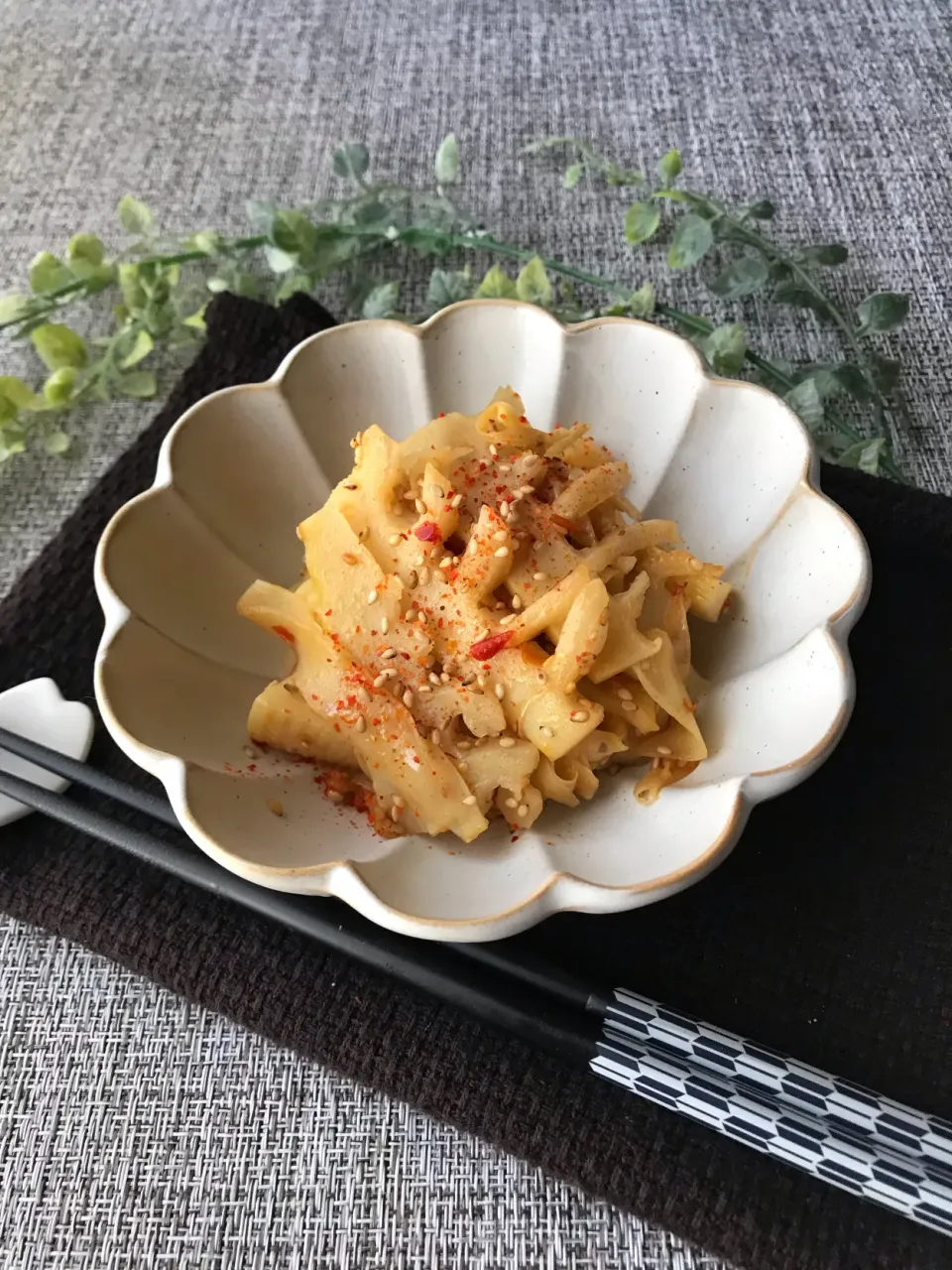 からあげビールさんの料理 【おうち居酒屋ごはん】豆板醤で旨辛!これうまおつまみメンマ|まなまな♡さん