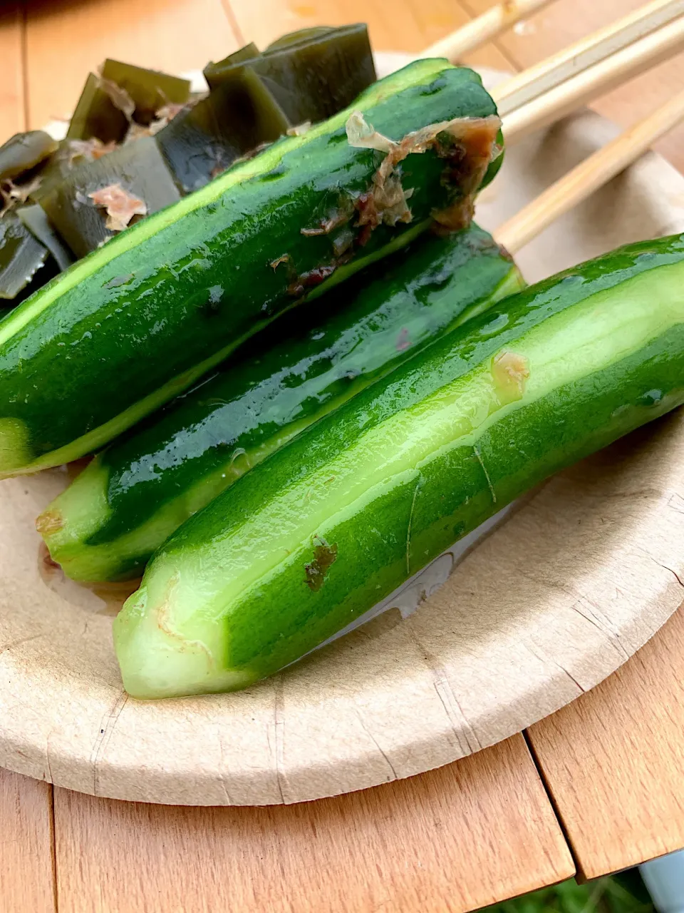 キャンプ飯にも、きゅうりの一本漬け🥒|みっこちゃんさん