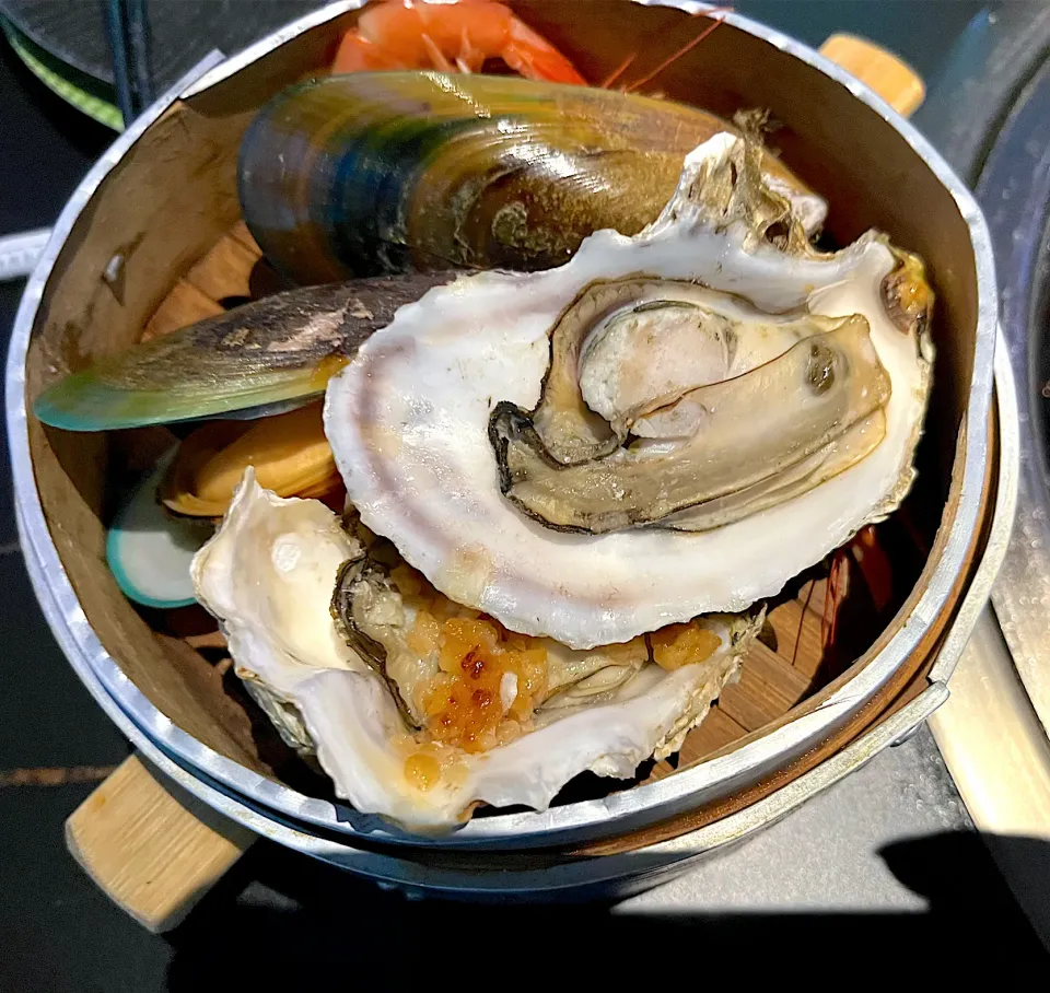 Oysters and clams|skyblueさん