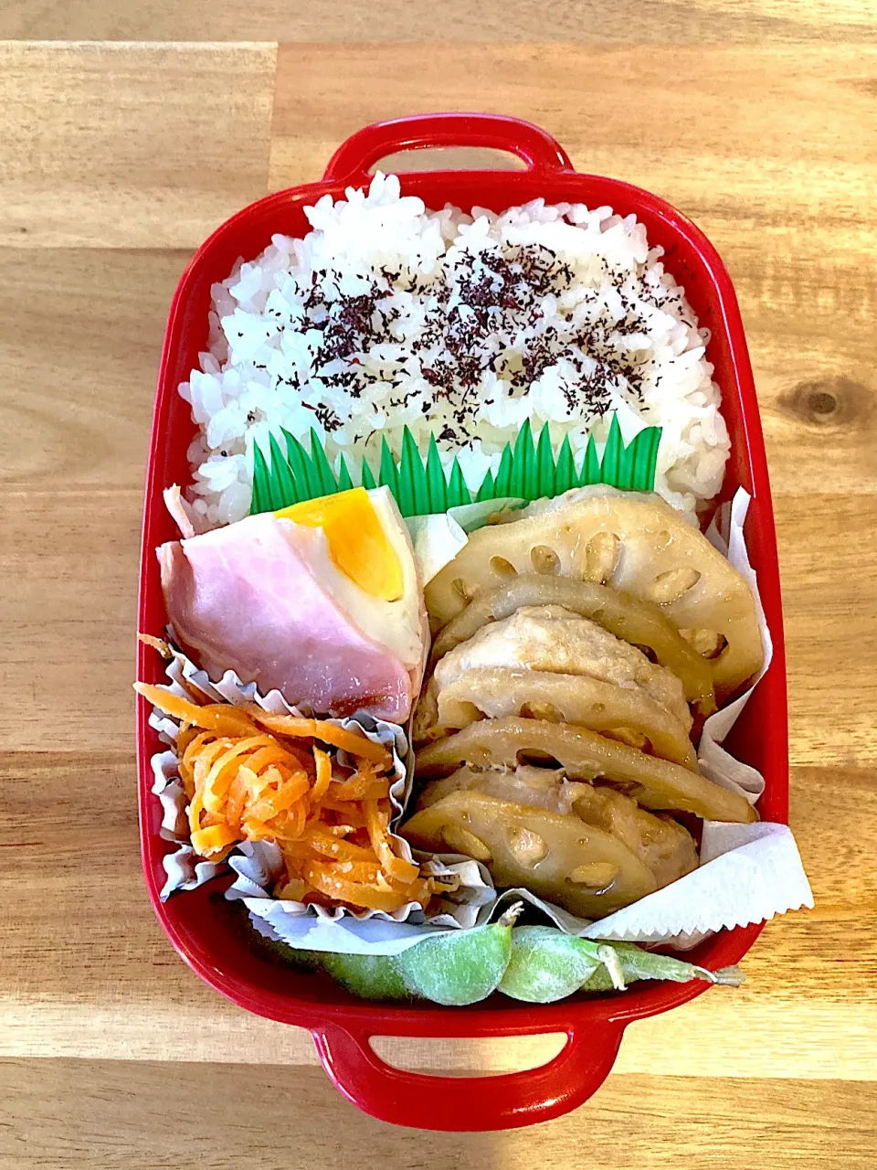 レンコン挟み焼きのお弁当|29さん