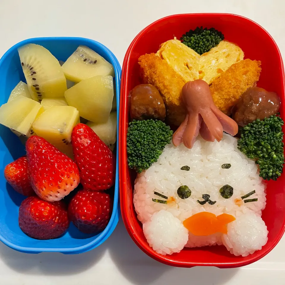 Snapdishの料理写真:アザラシ弁当|いじゅさん