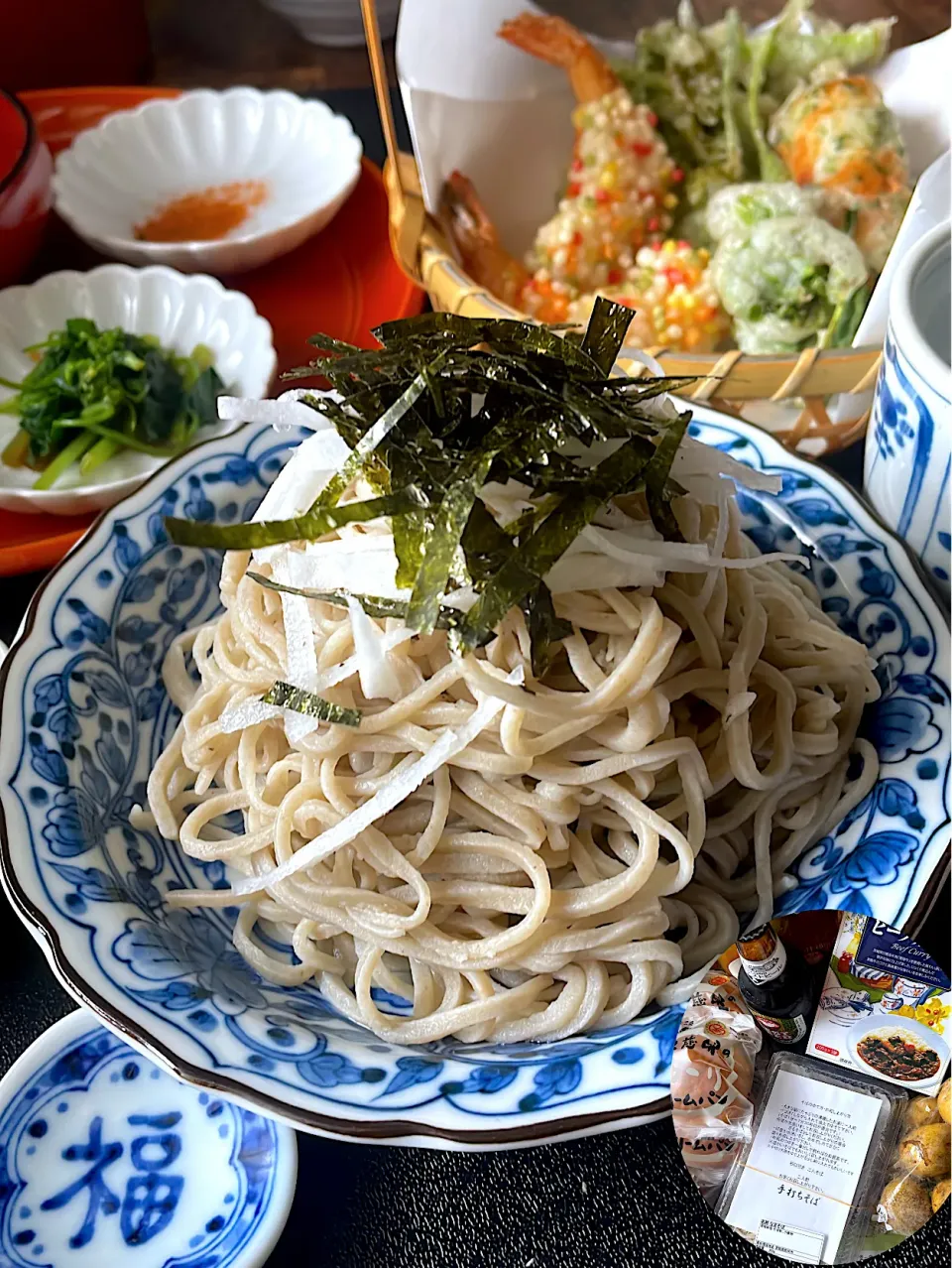 そば御膳でランチ〜食卓をつなぐ真心便|とんちんさん