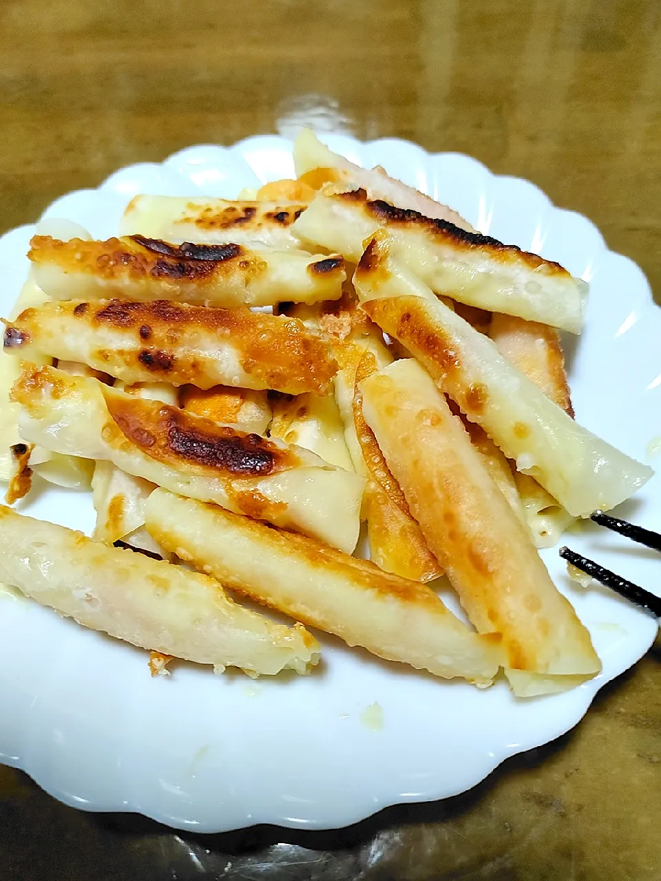 餃子の皮パリッチーズ入り❤️🍺|福田則夫さん