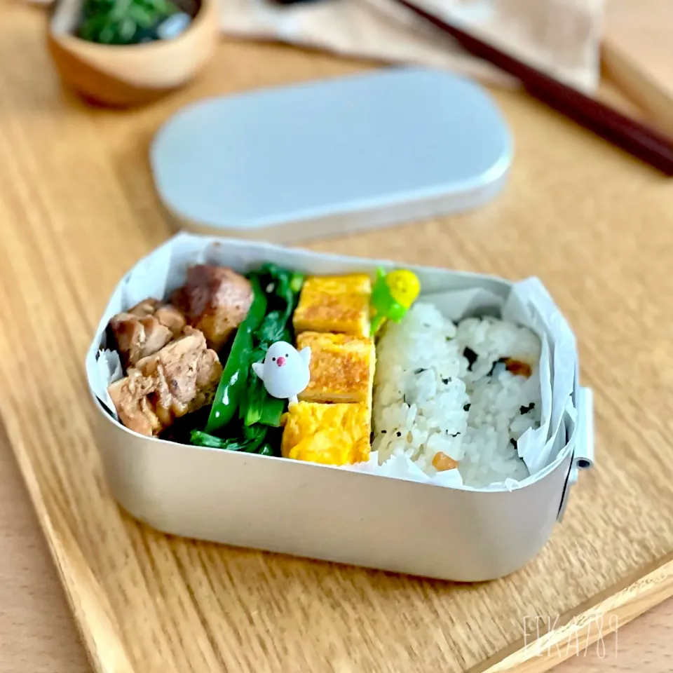 縦に詰めただけの 鶏照り弁当|FIKA789さん