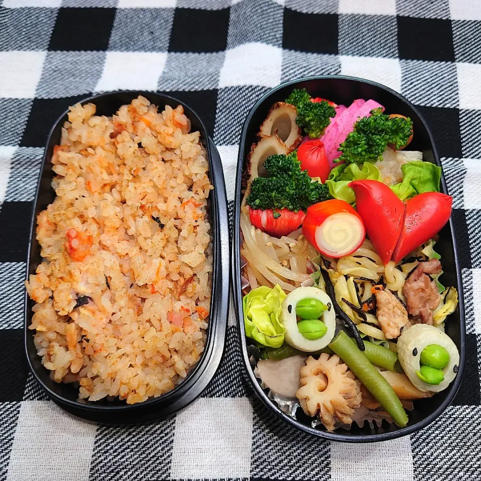 Snapdishの料理写真:2023年4月25日（火）のお弁当🍱。|ママちんさん