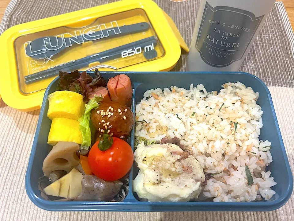 今日のヤツのお弁当（R5.4.25）|え〜かさん