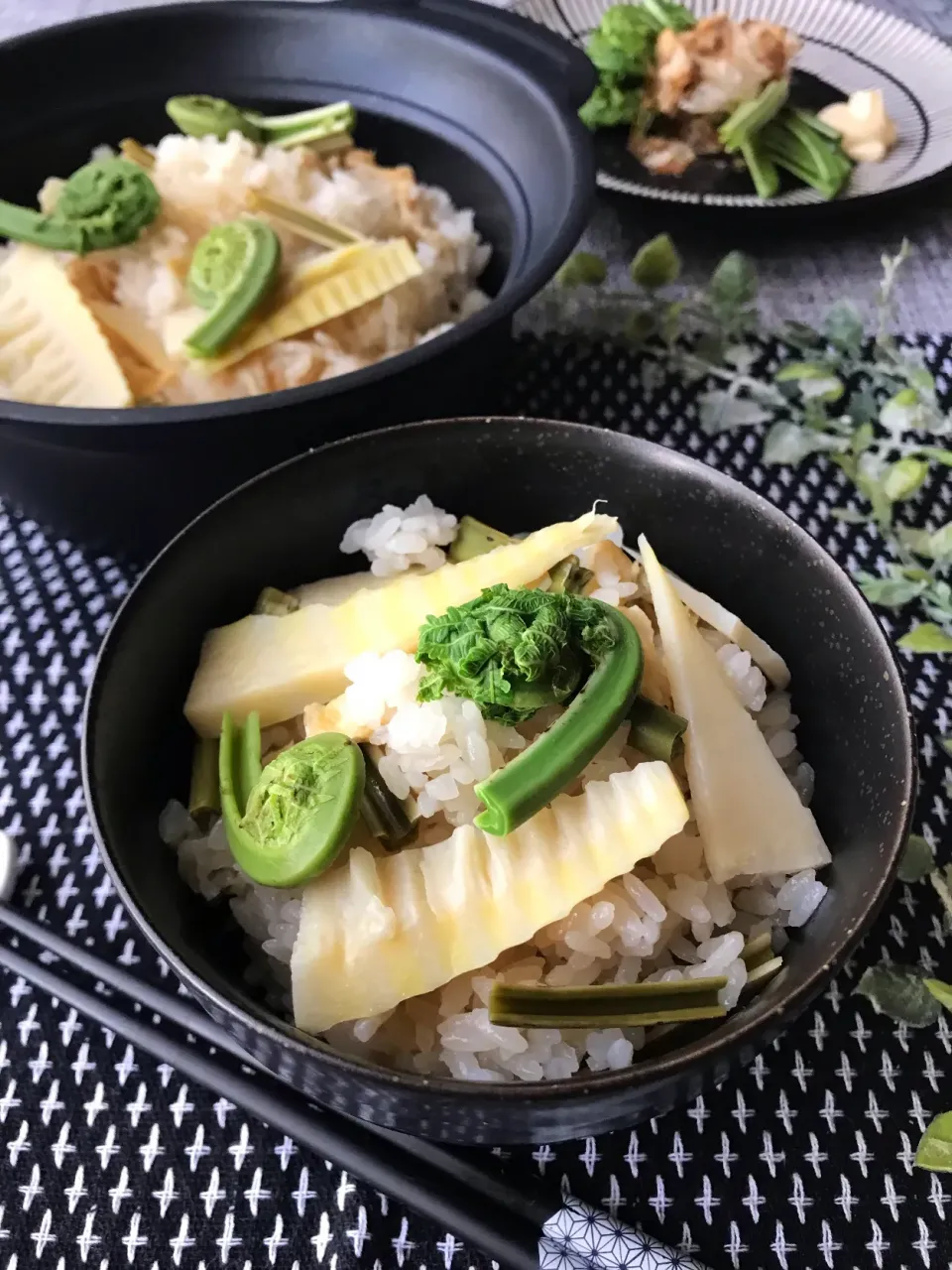 こごみ入り♡たけのこご飯|まなまな♡さん