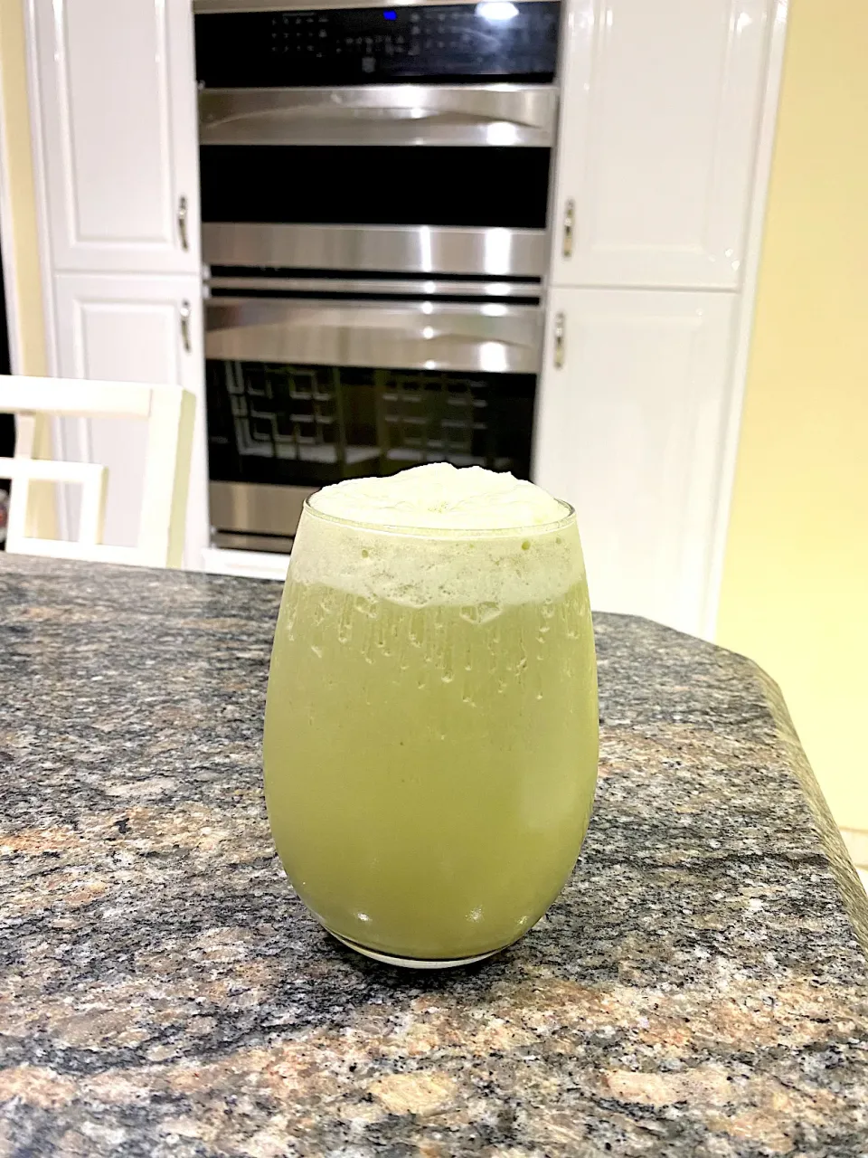 Green tea smoothie|FitMomDoc19さん