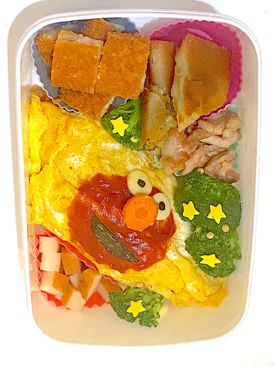 Snapdishの料理写真:エルモ弁当|Sさん