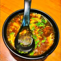 chicken hot and sour soup 🍲|Meghaさん