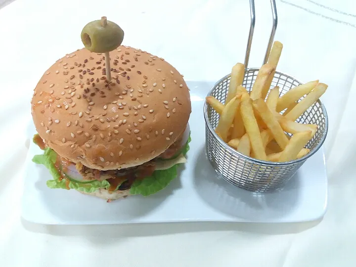 Crispy Chicken Burger|Babla Dasさん