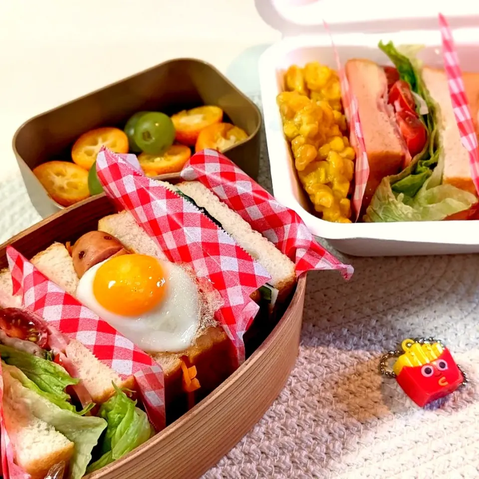 お弁当 2023.4.26㈬
ミニサンドイッチ弁当🥪|azubowさん