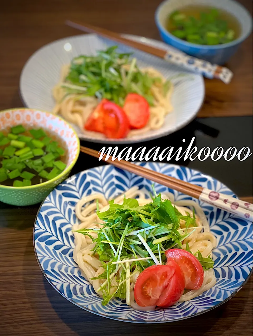 饂飩気分ランチ🍋🍅|マイコさん