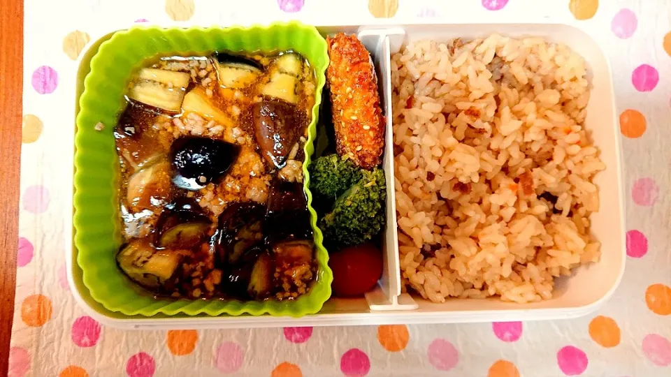 麻婆茄子❤️旦那さんお弁当❤️|かおるcitronさん