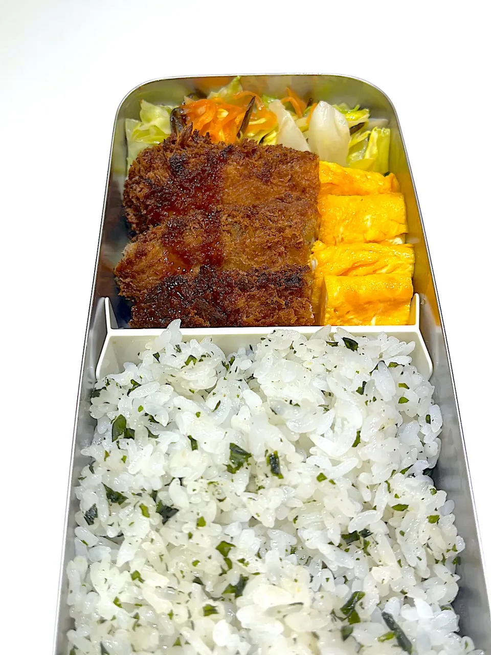 わかめご飯弁当🍱|mirrorさん