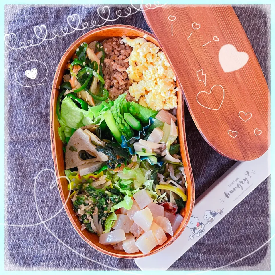 ４／２７ ｔｈｒ ３色ごはん弁当🍴|rinaronarさん