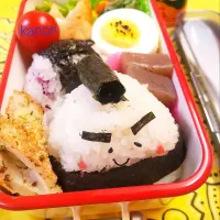 Snapdishの料理写真:JK弁当11～ドスコイおにぎり🍙