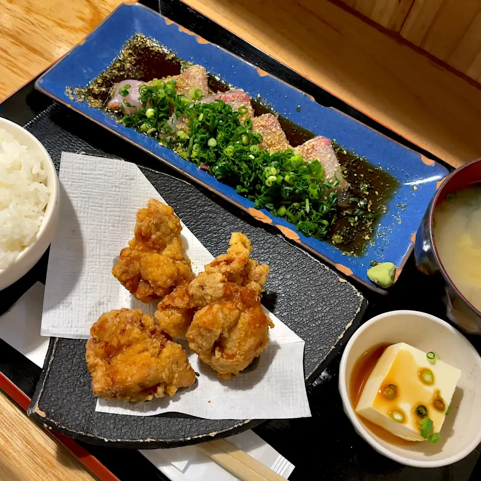 海鮮漬け（唐揚げ）定食|T. Wonderさん