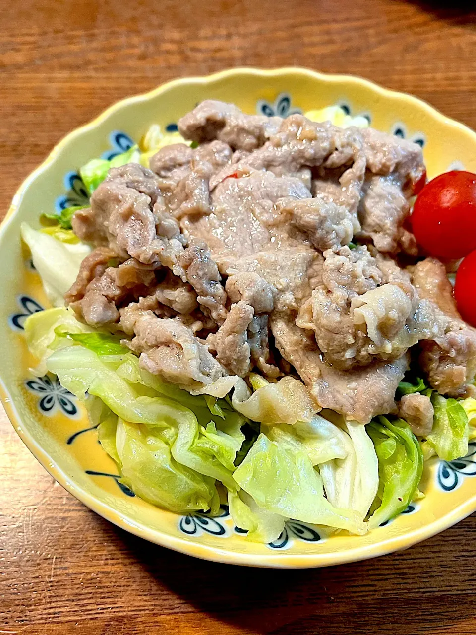 春キャベツと豚こまのスタミナ味噌炒め|ちろるろさん