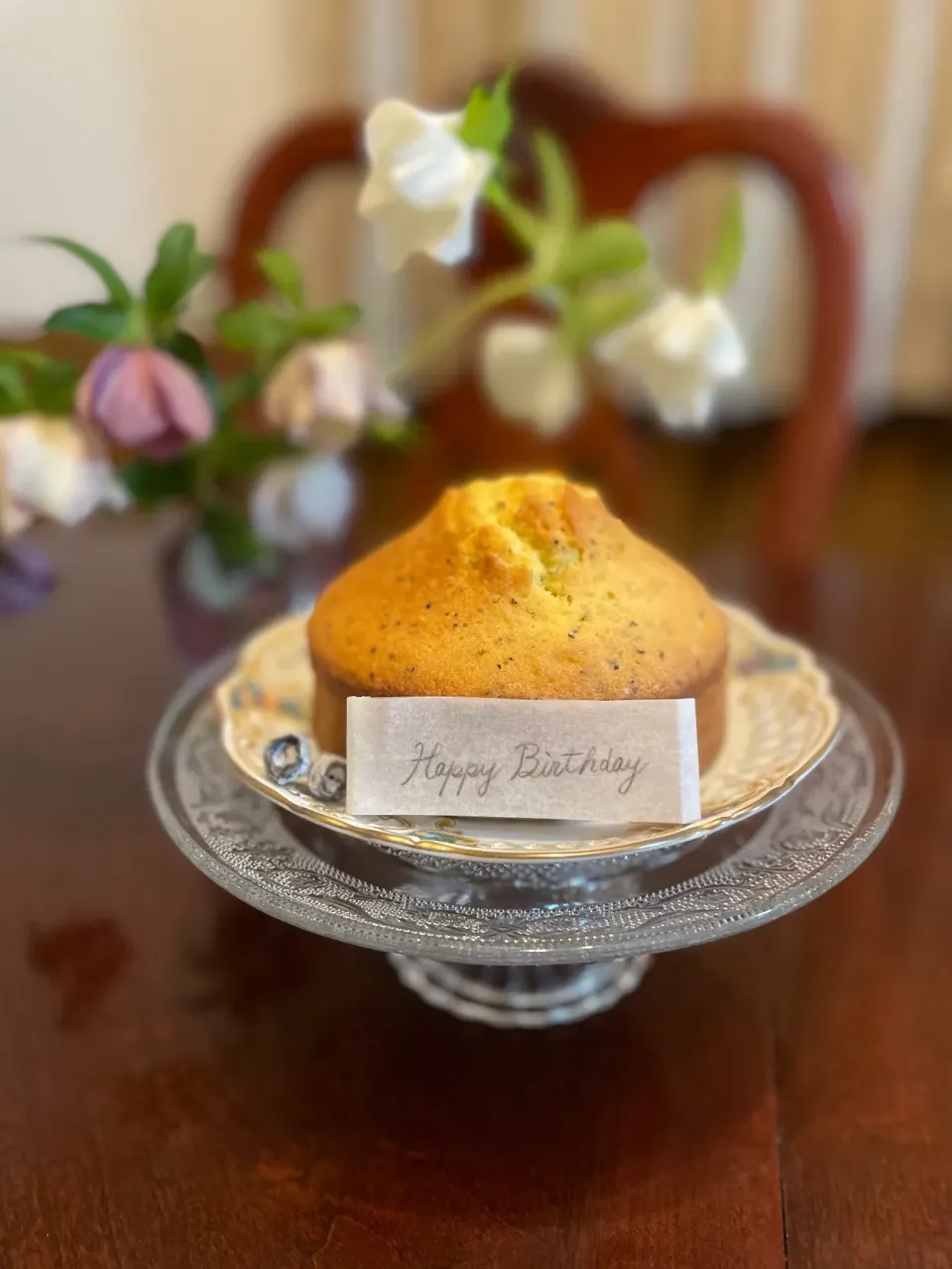 m’chinさんの料理 happy birthday ヴィクトリアサンドケーキ|m’chinさん