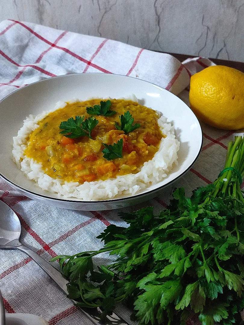 Curry Red Lentil with Coconut Milk|Simonaさん