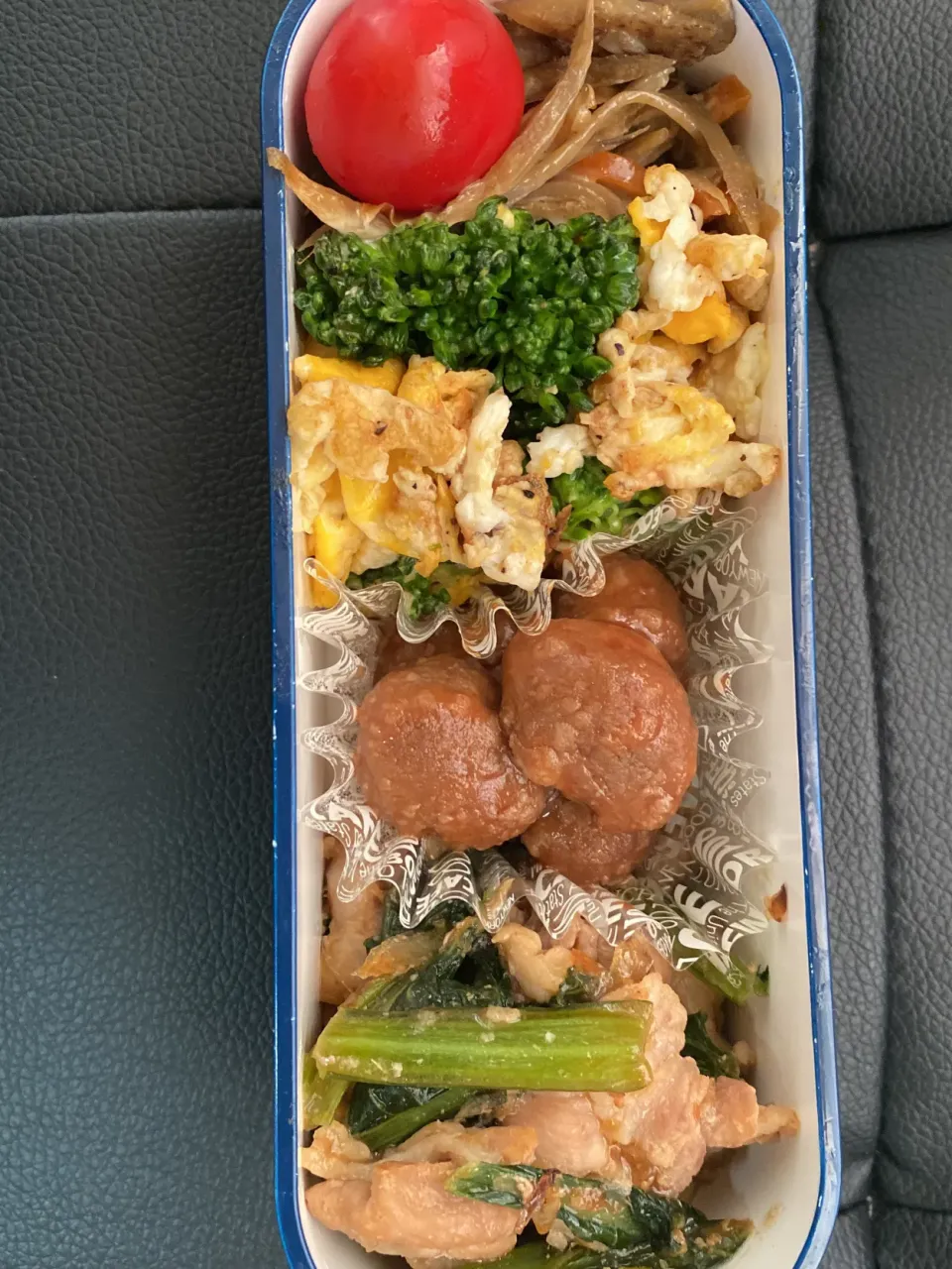 小松菜と豚こまのオイスター炒め|みーやさん