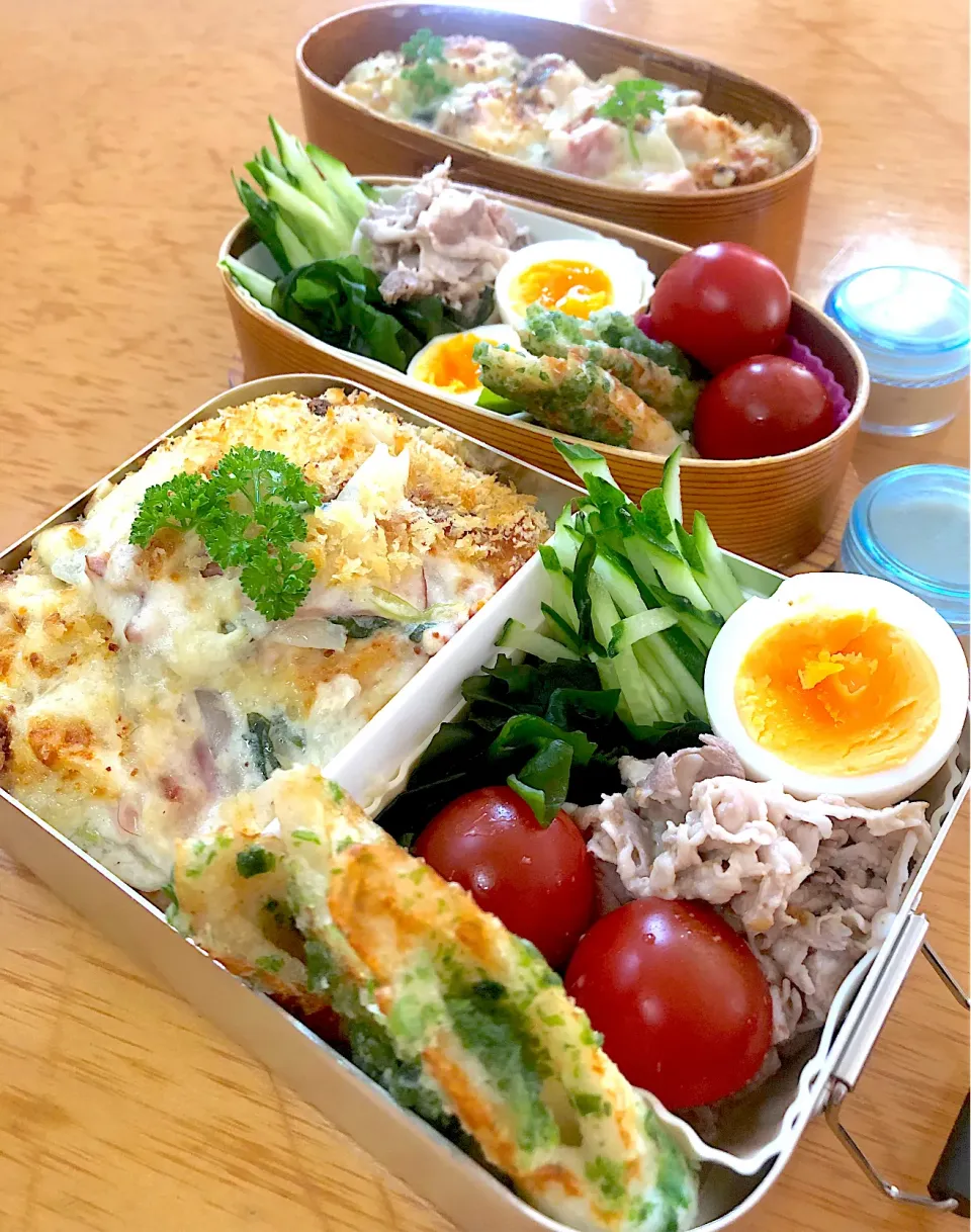 家族お弁当🍱✌︎(๑˃̶͈̀◡︎˂̶͈́๑)✌︎ ❤️|ふみぃさん