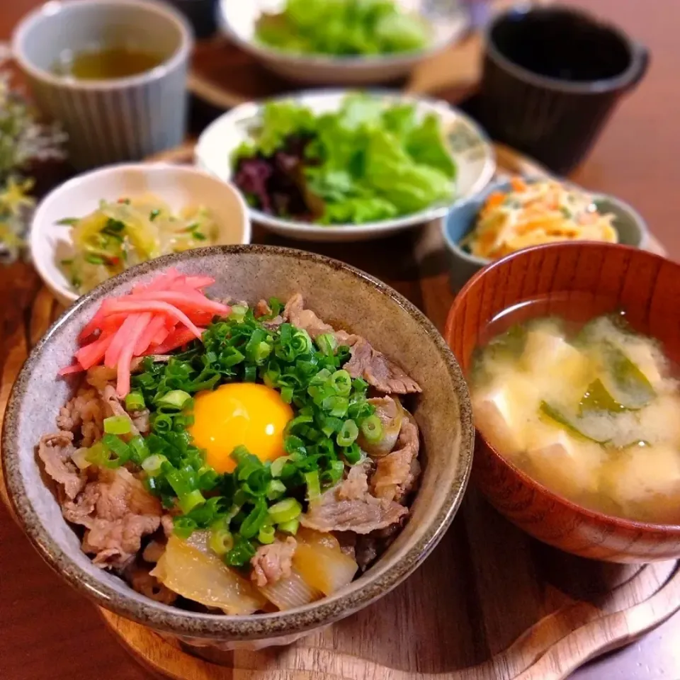 ねぎたま牛丼|こだしーさん