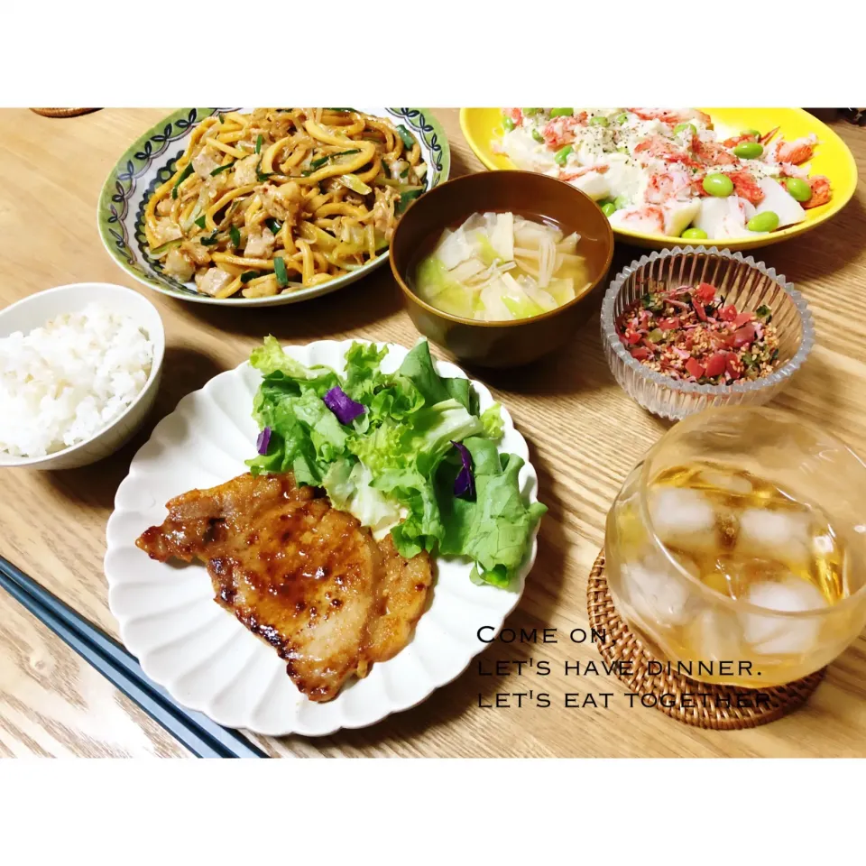 Snapdishの料理写真:昨日の晩ごはん。|aki_puさん