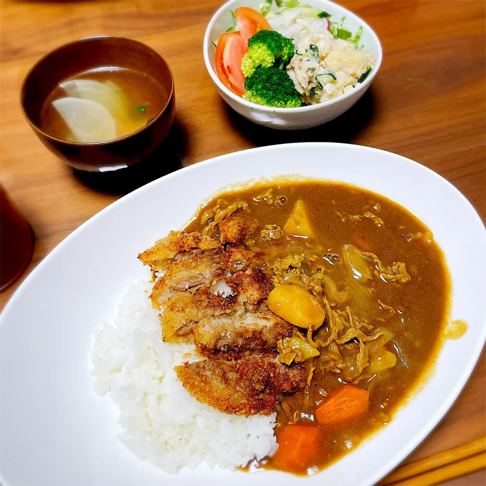 Snapdishの料理写真:カツカレー|teritamagoさん