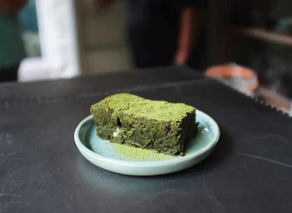 Gooey & Yummy Matcha Brownie 🍵🥧💚🤤|An'leeさん