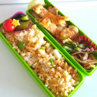 冷やご飯でチャーハン弁当