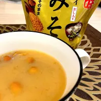 Snapdishの料理写真:なめこのお味噌汁|seseさん