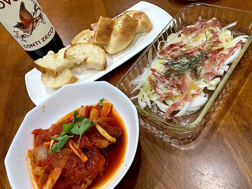 ワイン🍷の気分の晩ご飯|sakuramochiさん