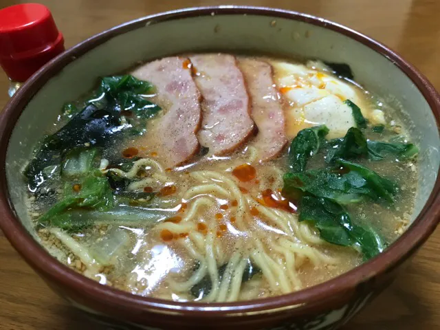 マルちゃん正麺🍜、豚骨醤油味❗️(^.^)✨|サソリさん